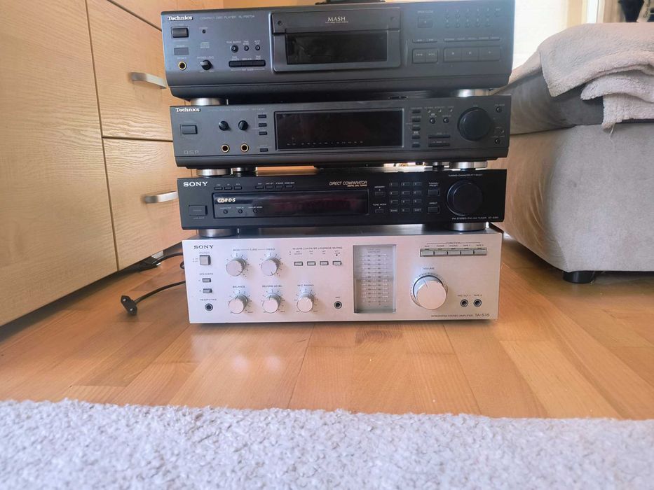Technics ,Sony wieża segmentowa