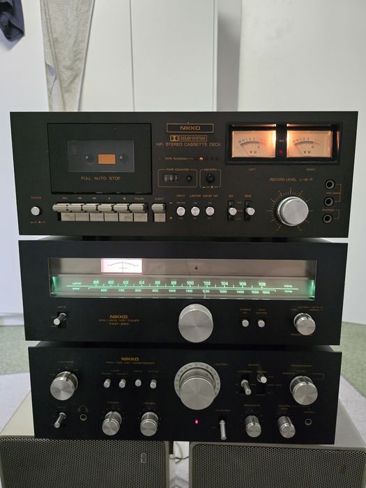 Japoński i Nikko FAM-450 Tuner.magnetofon Nikko