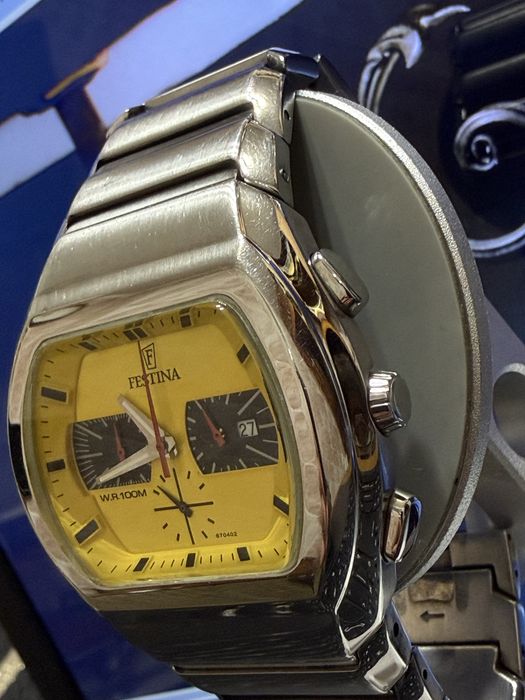 Швейцарський чоловічий годинник Festina Chrono F6704/2