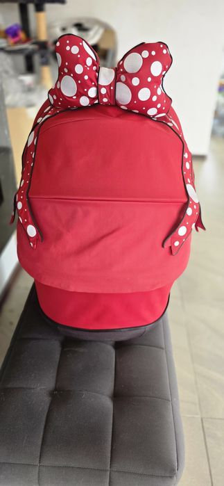 Gondola cybex priam 4.0 Jeremy Scott Petticoat czerwone kokarda