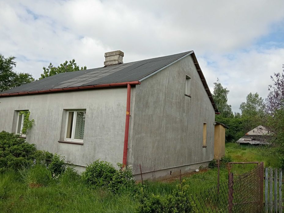 Na sprzedaż dom z dużą działką 3300 m² – Wiśniewo, okolice Mławy