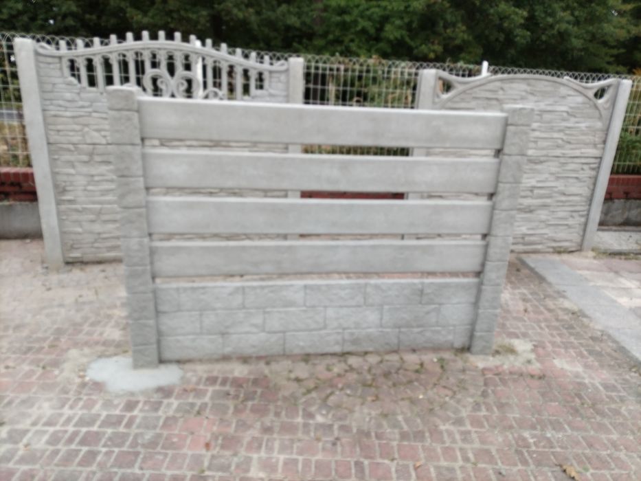 Ogrodzenie, płoty, beton, przęsła, ogrodzenia betonowe