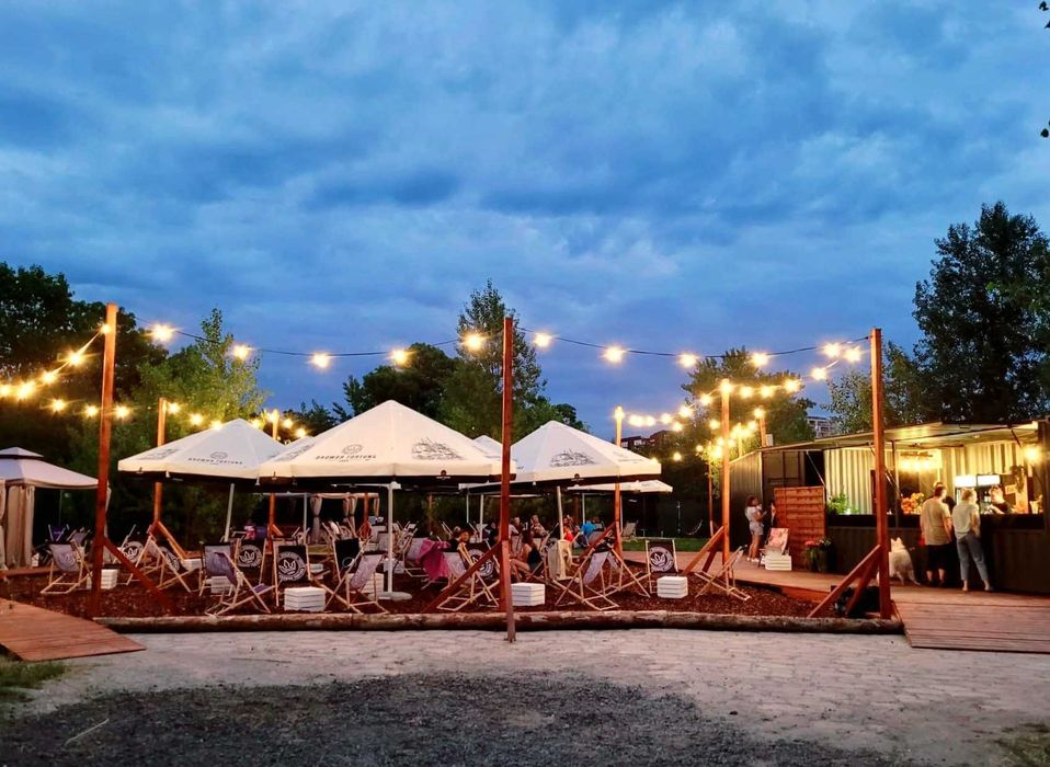 Lokal gastronomiczny sezonowy Beach Bar z pełnym wyposażeniem