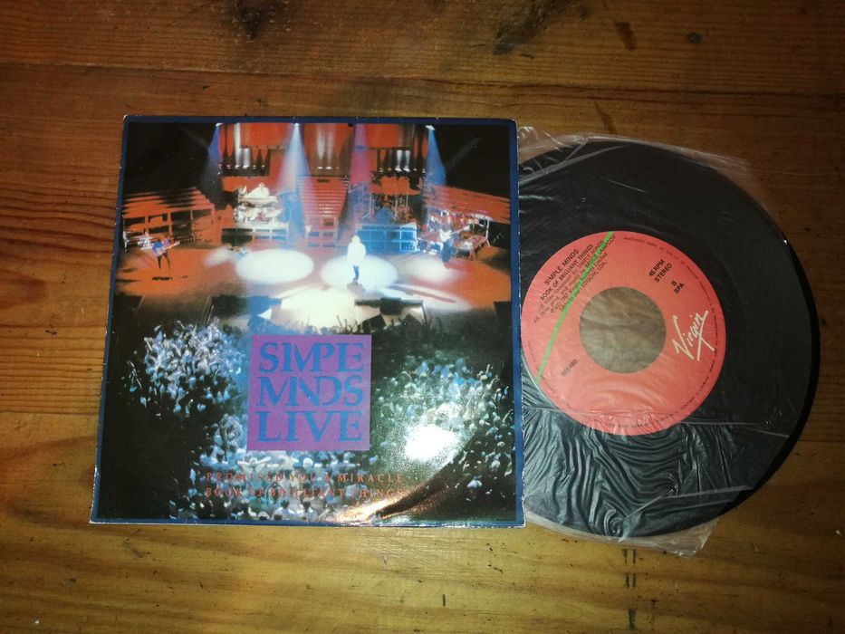 Simple Minds - Promise a Miracle / Book Of Brilliant Things SINGLE