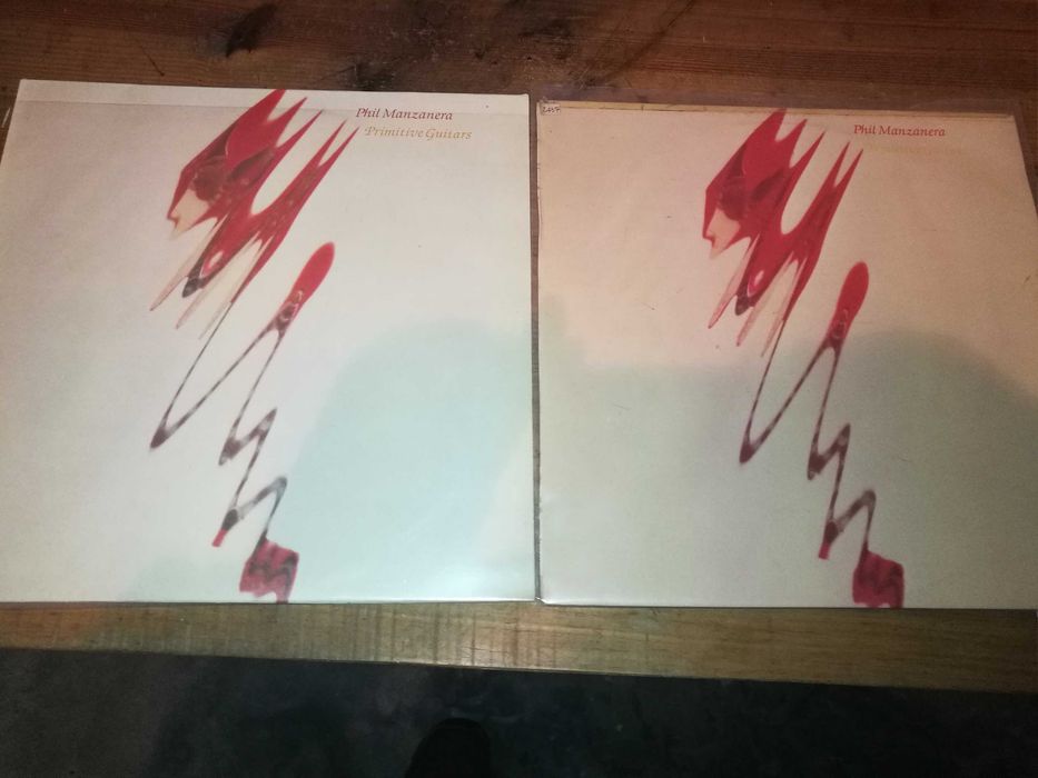 2 LPs PHIL MANZANERA - Primitive Guitars (different prices)