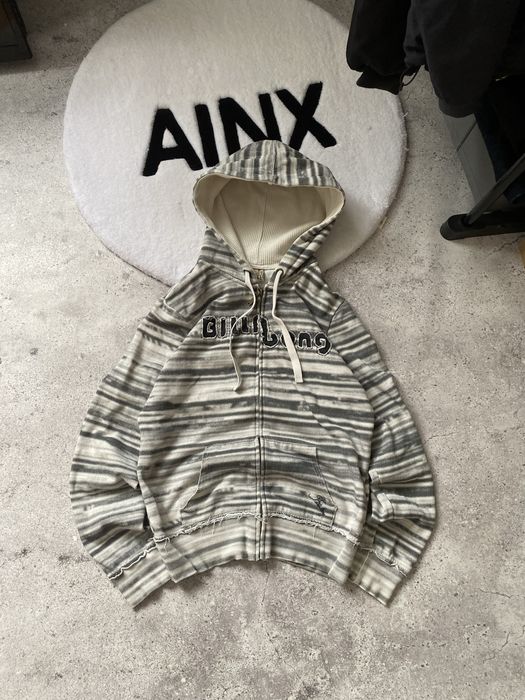 Зіп худі vintage billabong slim fit oversize tapout y2k indiesleeze білабонг світшот кофта зіпка ysl archive ggl quicksilver skate distressed