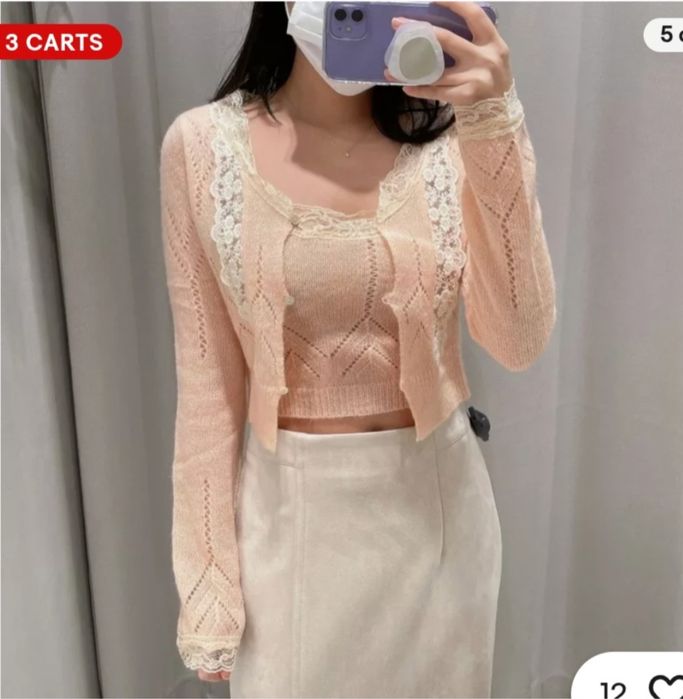 Продам топ та кофта zara