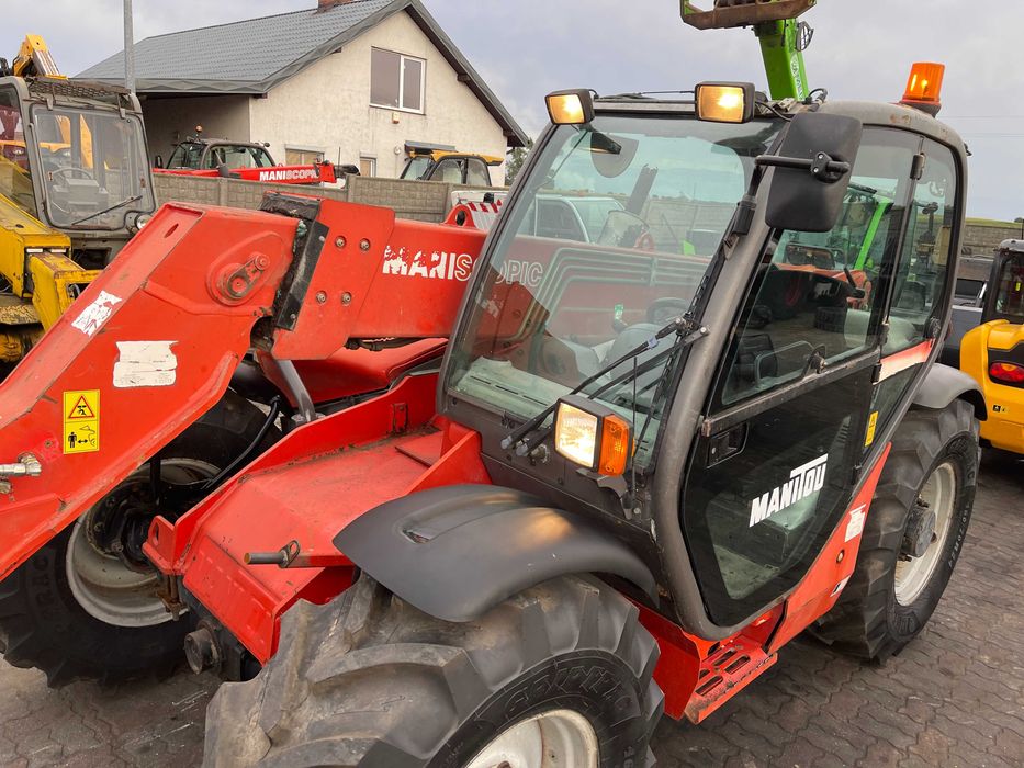 Ładowarka teleskopowa Manitou MLT 630 TURBO LS Bardzo ładny stan Zadbana 6 Metrów 3 Tony Perkins Gotowa do pracy Polecam 2004 ROK CAŁA W ORYGINALE!