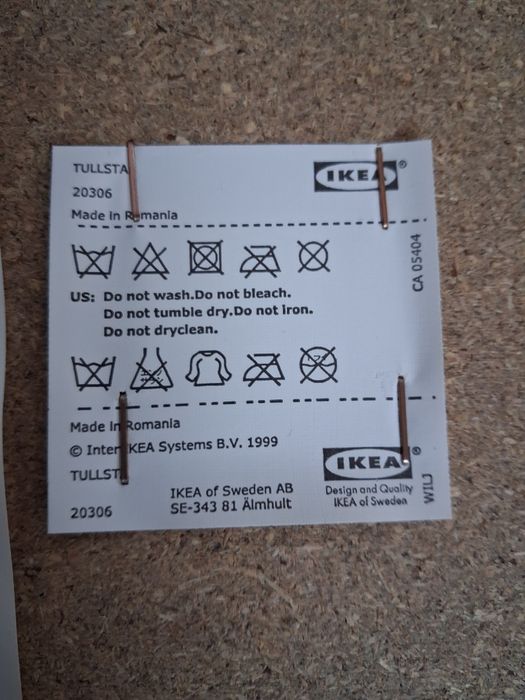 Fotel IKEA szary.