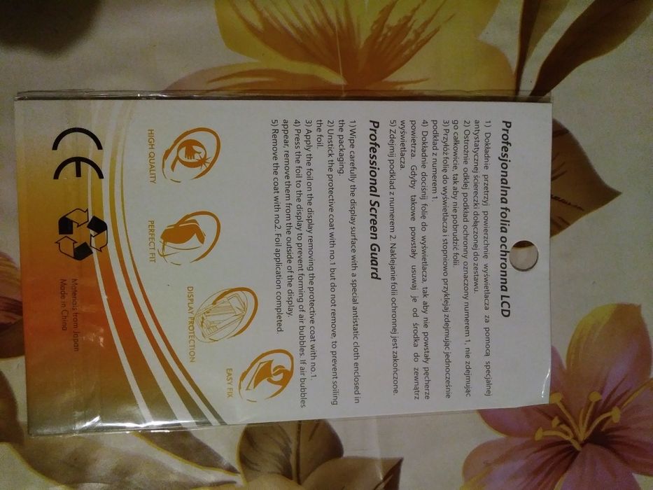 Kabura pionowa Xperia M4 Aqua