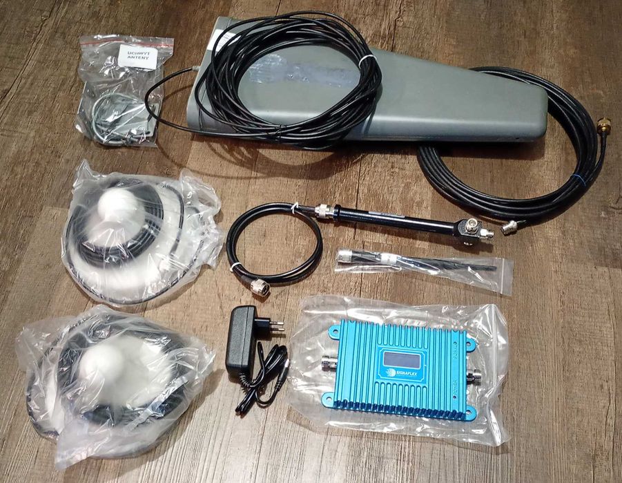 wzmacniacz Signalflex GSM980 (2G/GSM) + anteny