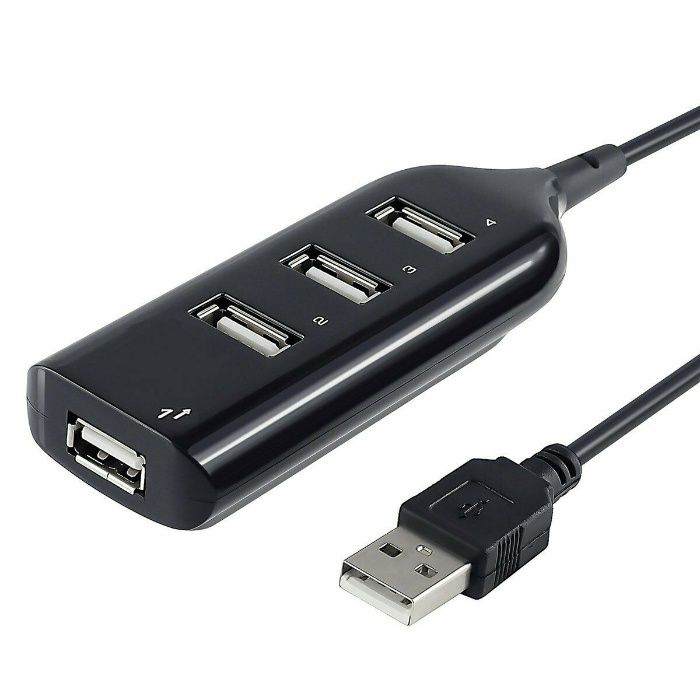 Hub USB 4 Portas ∎ Prático e Compacto