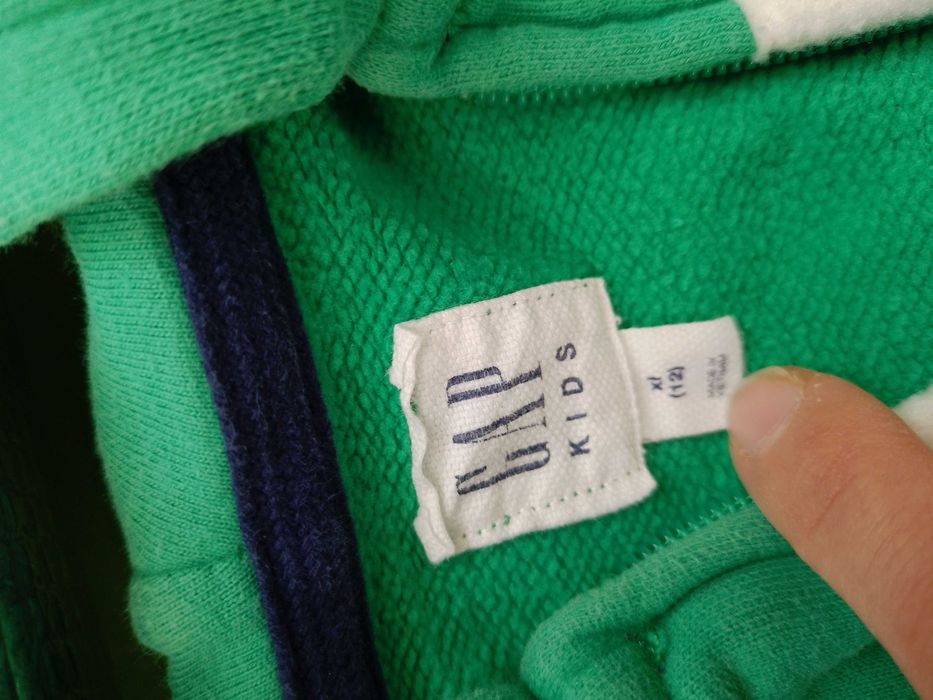 Кофта, Gap, 12, зелений, фліс, 11, сіра, худі, товстовка, светр, GAP