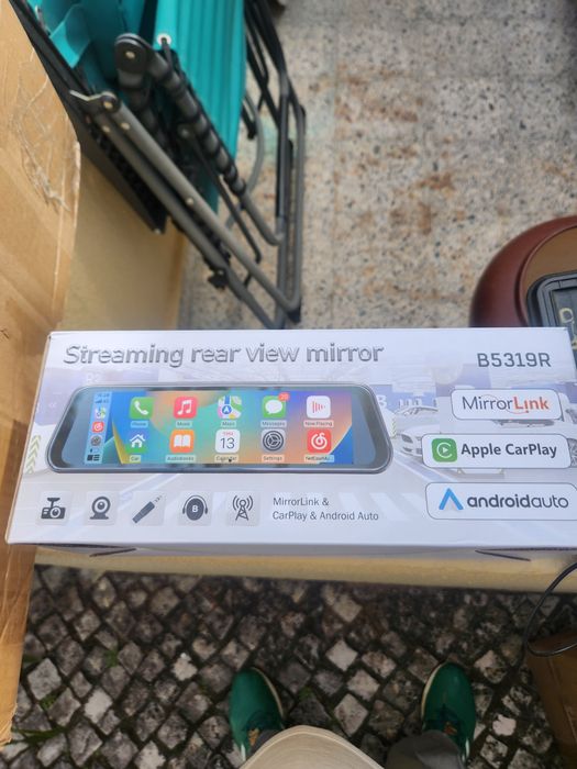 Carplay de espelho com camera449828419787837440