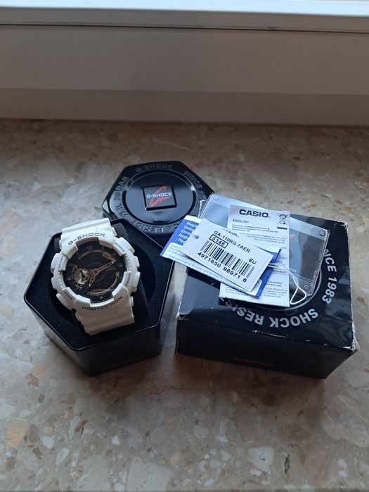 Gshock GA110 biały