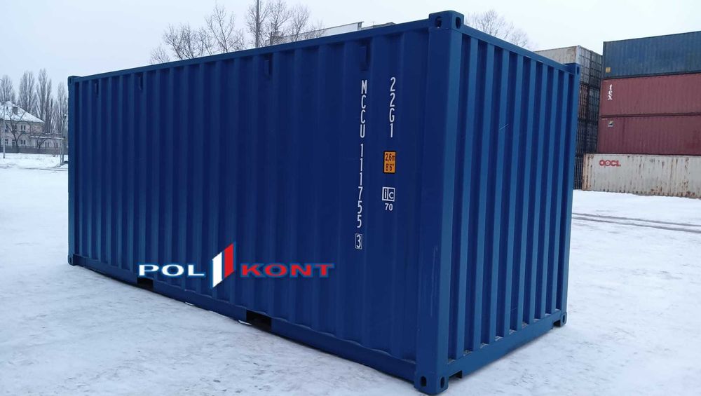 Kontener morski; 20 DV One Way / 6 metrowy - sprzedam - PZ