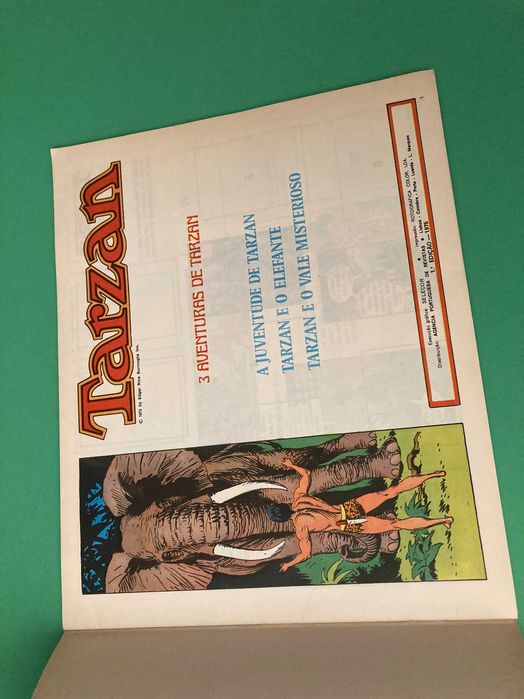 Caderneta Cromos & Livro do Tarzan Agência Portuguesa Revistas Nova
