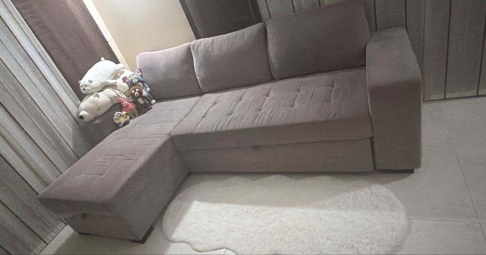 Sofá Cama com Arrumação