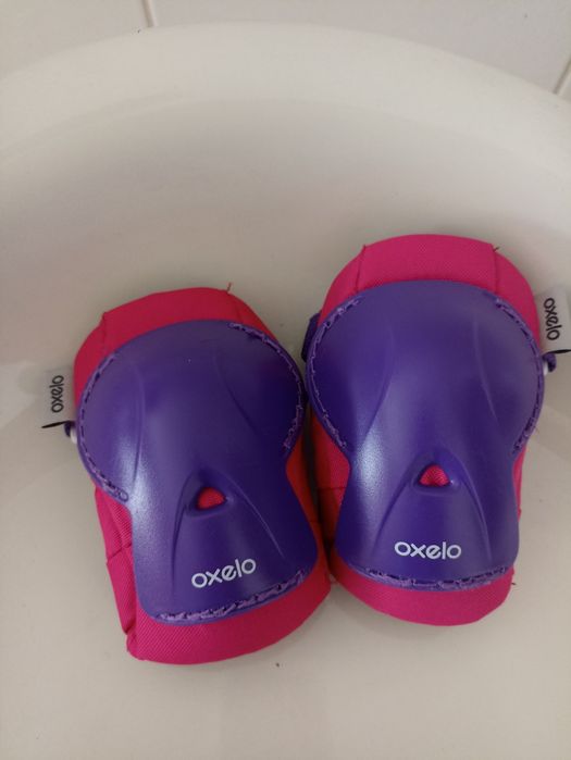 Patins de Criança PLAY3 Rosa Violeta e acessórios