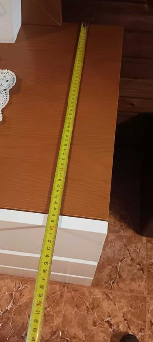 Cómoda com 3 gavetas com espelho - como nova