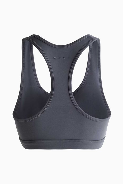 Спортивний топ H&M SoftMove™ в сірому кольорі