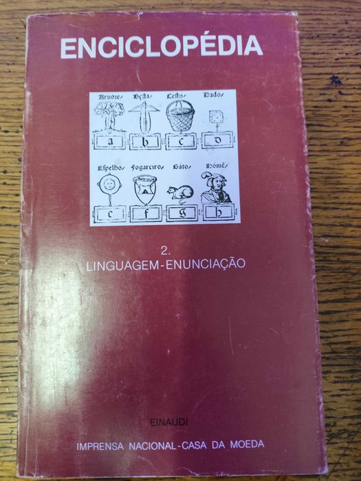 Livro Enciclopédia 2 Linguagem e Enunciação INCM