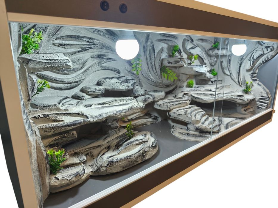 Terrarium 120x50x40cm WYSYŁKA agama gekon jaszczurka