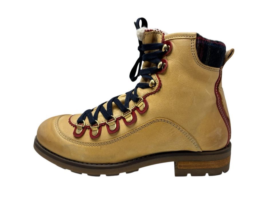 Buty trekkigowe skorzane delikatnie ocieplane Copa de nieve rozmiar 38