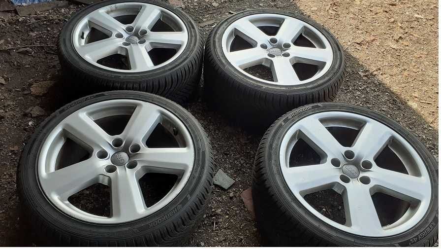 Felgi --5x112--18 cali--RONAL--S-Line--AUDI--Komplet