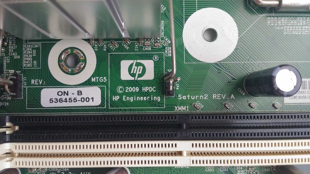 Материнська плата HP Compaq 8000 Elite CMT 536883-001 + процесор Core 2 Duo E8400 3.0GHz
