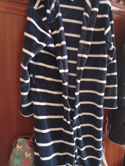 Szlafrok damski z kapturem L