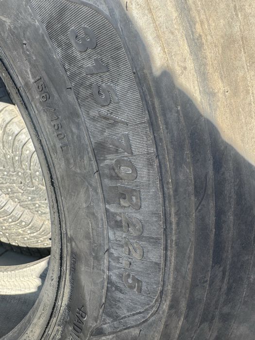 Шини 315/70 R22.5 Goodyear K Max S gen 2.руль.рульова.склад.