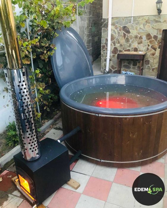 Японська баня від виробника. Офуро. Гидромассаж дома. Купель