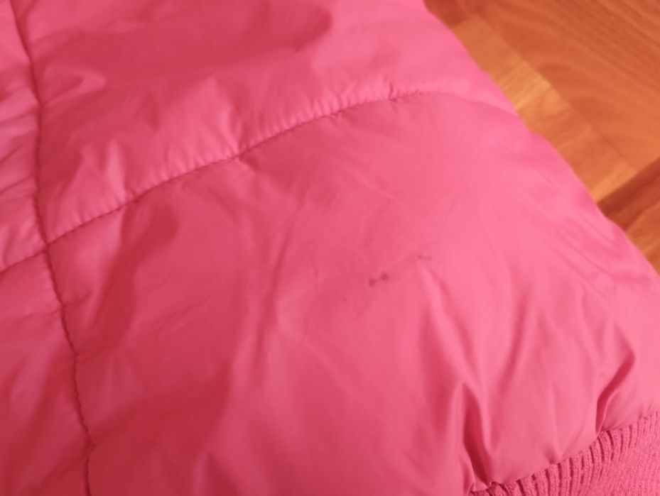 Kurtka zimowa dla dziewczynki, spodnie narciarskie rozmiar 92