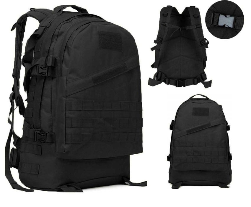 Рюкзак тактичний військовий 45л US Army Олива та Чорний