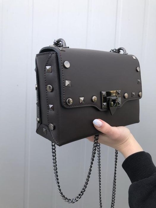 Стильна шкіряна сумка