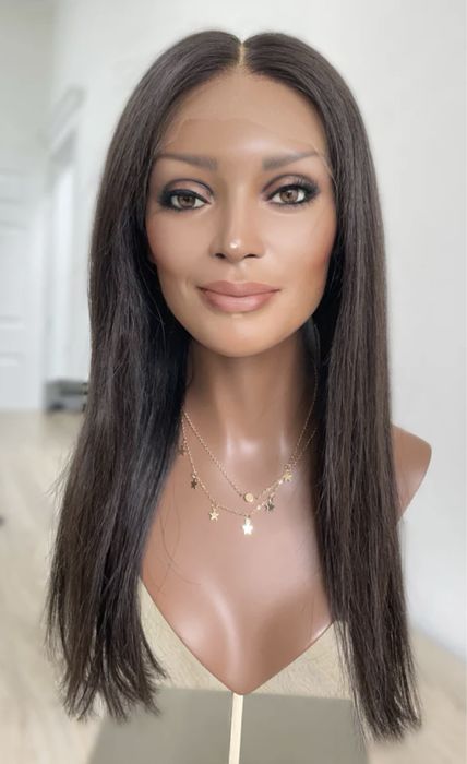 Nowa naturalna peruka lace front 100% ludzki wlos na co dzien