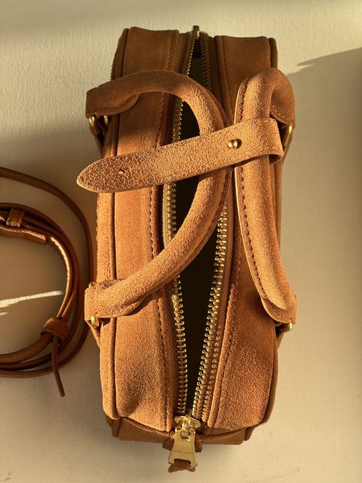 Torebka Miu Miu Brązowy Zamsz