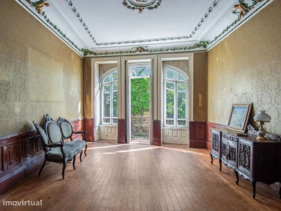 Palacete próximo do Palácio de Cristal, em Massarelos, Porto