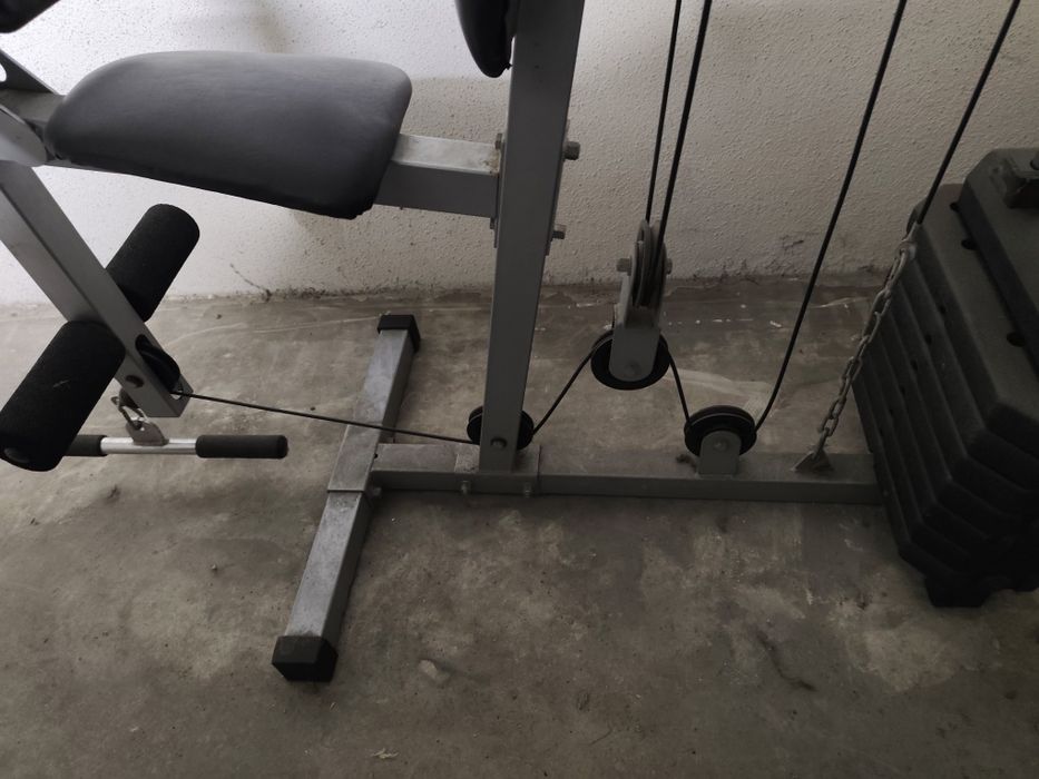 Máquina de musculação multifoçoes
