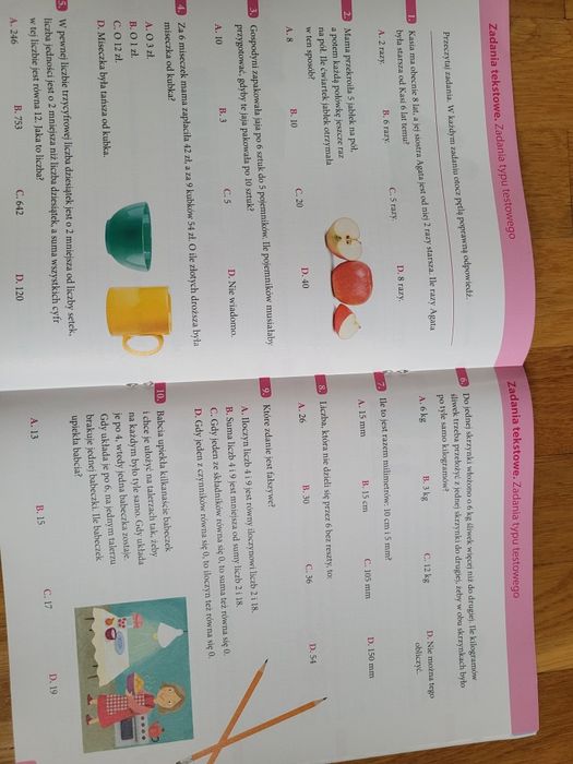 Liczenie klasa 3 Kalejdoskop ucznia