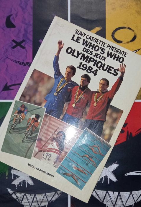 Livro Le Who's Who des Jeux Olympiques 1984 (Francês)