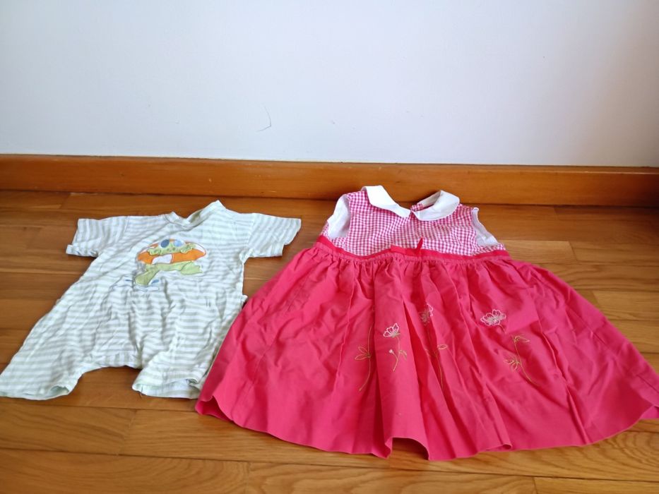 Lote de 22 peças para menina 6- 9 meses