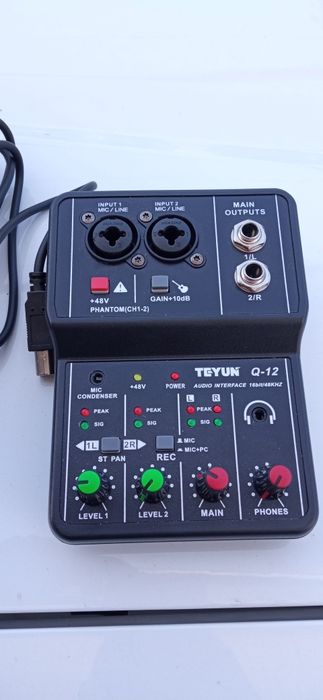 Teyun Q-12 mixer audio unit64551658570883122