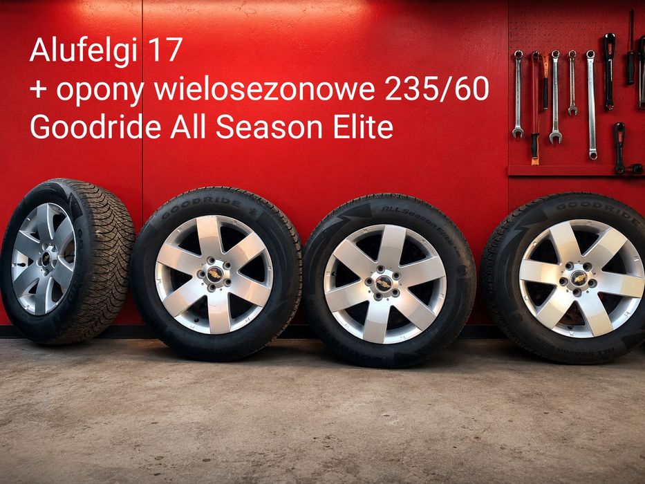 Komplet kół Chevrolet Captiva Nowe opony Goodride All Season Elite