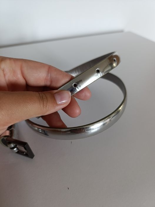 Pasek srebrny Nowy z metką