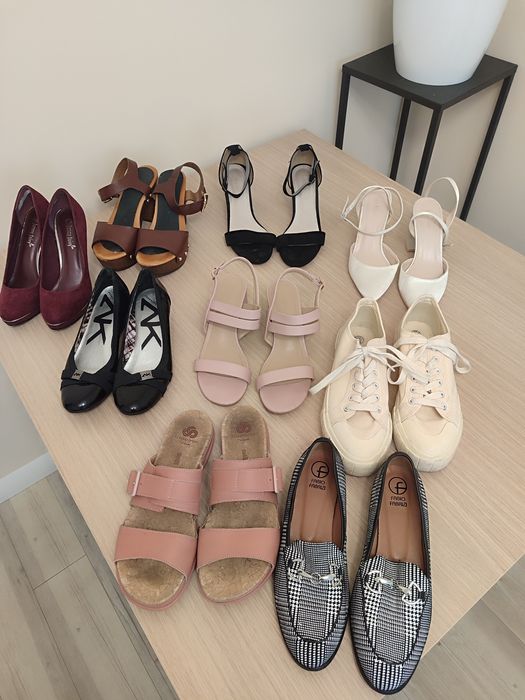 9 par butów rozm. 38-39 Clarks Wittchen  Jenny Fairy Anne Klein Sport Fabio Fabrizi Graceland Be Mine Elisa Esposito Esmara