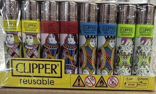 Зажигалка Clipper, клипер коллекционный