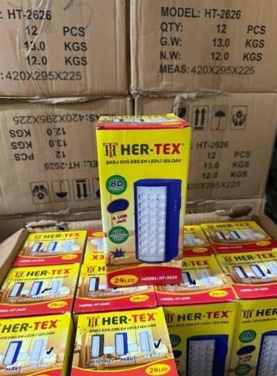 Автономний перезаряджуваний LED лампочка ліхтар прожектор 80 годин