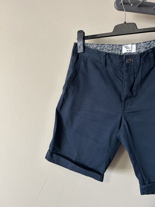 Calções azuis homem chino primark